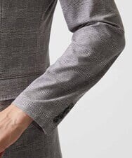 MNDHF08450 MICHEL KLEIN HOMME(ミッシェルクラン オム) 【セットアップ】グレンチェック柄テーラードジャケット グレー