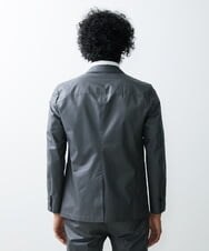 MNDHS06410 MICHEL KLEIN HOMME(ミッシェルクラン オム) メッシュストレッチドレスジャケット グレー(92)
