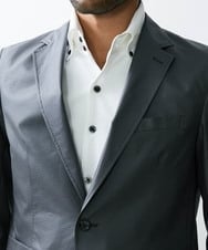 MNDHS06410 MICHEL KLEIN HOMME(ミッシェルクラン オム) メッシュストレッチドレスジャケット グレー(92)