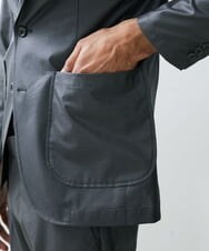 MNDHS06410 MICHEL KLEIN HOMME(ミッシェルクラン オム) メッシュストレッチドレスジャケット グレー(92)