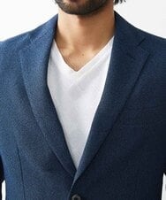 MNDHV30400 MICHEL KLEIN HOMME(ミッシェルクラン オム) メッシュテーラードジャケット ネイビー