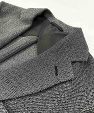 MNDHV30400 MICHEL KLEIN HOMME(ミッシェルクラン オム) メッシュテーラードジャケット グレー