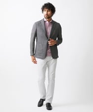 MNDHV30400 MICHEL KLEIN HOMME(ミッシェルクラン オム) メッシュテーラードジャケット グレー