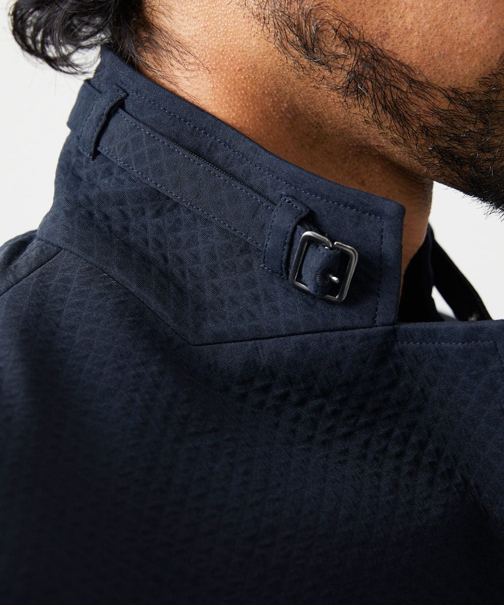 MNDJA65470 MICHEL KLEIN HOMME(ミッシェルクラン オム) コンバーチブルジャケット ブラック