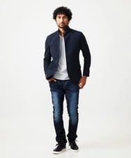 MNDJA65470 MICHEL KLEIN HOMME(ミッシェルクラン オム) コンバーチブルジャケット ブラック