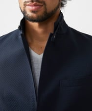 MNDJA65470 MICHEL KLEIN HOMME(ミッシェルクラン オム) コンバーチブルジャケット ブラック