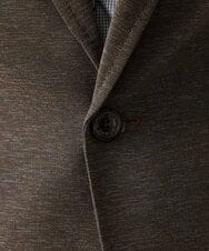 MNDJC07450 MICHEL KLEIN HOMME(ミッシェルクラン オム) カラミメッシュテーラードジャケット　セットアップ ブラウン