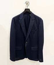 MNDJC08450 MICHEL KLEIN HOMME(ミッシェルクラン オム) メッシュストレッチテーラードジャケット ネイビー