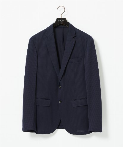 MNDJC08450 MICHEL KLEIN HOMME メッシュストレッチテーラードジャケット