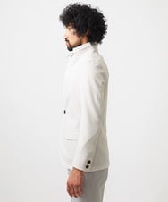 MNDJC63470 MICHEL KLEIN HOMME(ミッシェルクラン オム) メッシュ調コンバーチブルジャケット オフホワイト