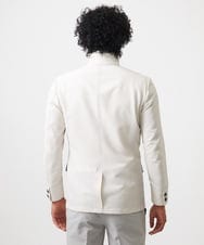 MNDJC63470 MICHEL KLEIN HOMME(ミッシェルクラン オム) メッシュ調コンバーチブルジャケット オフホワイト