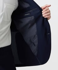 MNDJF01430 MICHEL KLEIN HOMME(ミッシェルクラン オム) 【セットアップ】トリコットメッシュテーラードジャケット ネイビー