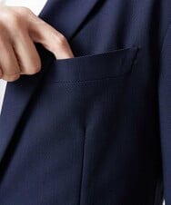 MNDJF01430 MICHEL KLEIN HOMME(ミッシェルクラン オム) 【セットアップ】トリコットメッシュテーラードジャケット ネイビー
