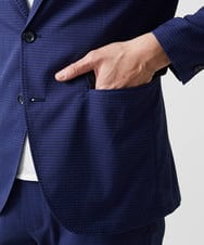 MNDJF09400 MICHEL KLEIN HOMME(ミッシェルクラン オム) 【セットアップ】サッカーテーラードジャケット ブルー