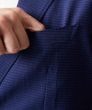 MNDJF09400 MICHEL KLEIN HOMME(ミッシェルクラン オム) 【セットアップ】サッカーテーラードジャケット ブルー