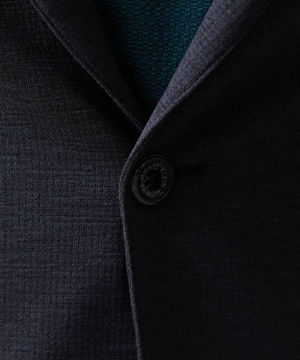 MNDJS14390 MICHEL KLEIN HOMME(ミッシェルクラン オム) 【2023年秋モデル】メッシュストレッチジャケット ダークグレー(93)