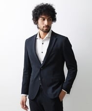 MNDJS14390 MICHEL KLEIN HOMME(ミッシェルクラン オム) 【2023年秋モデル】メッシュストレッチジャケット ブラック(94)
