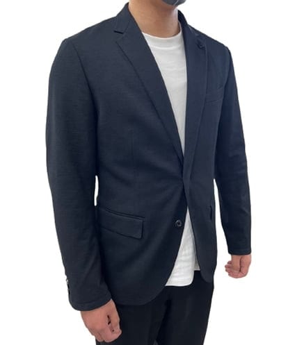 MNDJS15390 MICHEL KLEIN HOMME 【2023年モデル】BODY MAKEメッシュストレッチジャケット