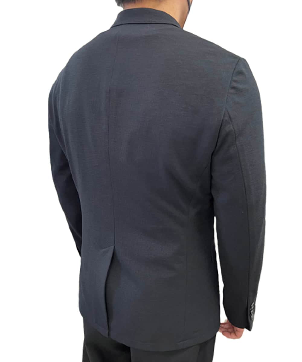 MNDJS15390 MICHEL KLEIN HOMME(ミッシェルクラン オム) 【2023年モデル】BODY MAKEメッシュストレッチジャケット ダークグレー