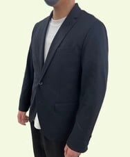 MNDJS15390 MICHEL KLEIN HOMME(ミッシェルクラン オム) 【2023年秋モデル】BODY MAKEメッシュストレッチジャケット ダークグレー(93)
