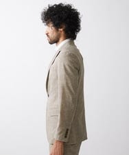 MNDJX10400 MICHEL KLEIN HOMME(ミッシェルクラン オム) メッシュプリントテーラードジャケット ベージュ