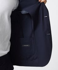 MNDJX31400 MICHEL KLEIN HOMME(ミッシェルクラン オム) ストレッチテーラードジャケット セットアップ ネイビー