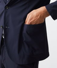 MNDJX31400 MICHEL KLEIN HOMME(ミッシェルクラン オム) ストレッチテーラードジャケット セットアップ ネイビー