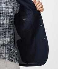 MNDJX56430 MICHEL KLEIN HOMME(ミッシェルクラン オム) ストレッチコンバーチブルジャケット ネイビー