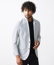 MNDJX56430 MICHEL KLEIN HOMME(ミッシェルクラン オム) ストレッチコンバーチブルジャケット グレー