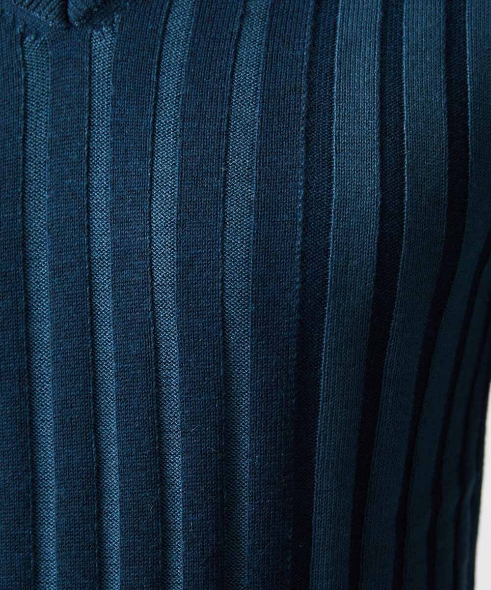 MNFAC02180 MICHEL KLEIN HOMME(ミッシェルクラン オム) グラデーションモックネックニット カーキ