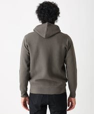 MNFAC64230 MICHEL KLEIN HOMME(ミッシェルクラン オム) ニットZIPパーカー セットアップ ブラウン