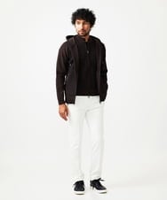 MNFAF54230 MICHEL KLEIN HOMME(ミッシェルクラン オム) 【セットアップ】ニットジップアップパーカー ブラウン