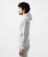 MNFAF54230 MICHEL KLEIN HOMME(ミッシェルクラン オム) 【セットアップ】ニットジップアップパーカー ライトグレー