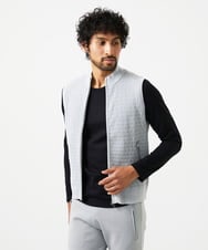 MNFAF55210 MICHEL KLEIN HOMME(ミッシェルクラン オム) 【セットアップ】ニットベスト ライトグレー