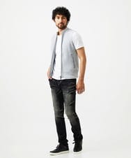 MNFAF55210 MICHEL KLEIN HOMME(ミッシェルクラン オム) 【セットアップ】ニットベスト ライトグレー