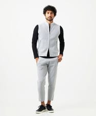 MNFAF55210 MICHEL KLEIN HOMME(ミッシェルクラン オム) 【セットアップ】ニットベスト ライトグレー