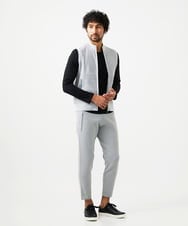 MNFAF55210 MICHEL KLEIN HOMME(ミッシェルクラン オム) 【セットアップ】ニットベスト ライトグレー