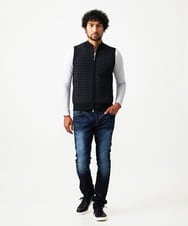 MNFAF55210 MICHEL KLEIN HOMME(ミッシェルクラン オム) 【セットアップ】ニットベスト ブラック