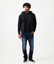 MNFAF55210 MICHEL KLEIN HOMME(ミッシェルクラン オム) 【セットアップ】ニットベスト ブラック
