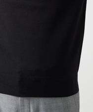 MNFAI53210 MICHEL KLEIN HOMME(ミッシェルクラン オム) 天竺編タートルネックニット ブラック