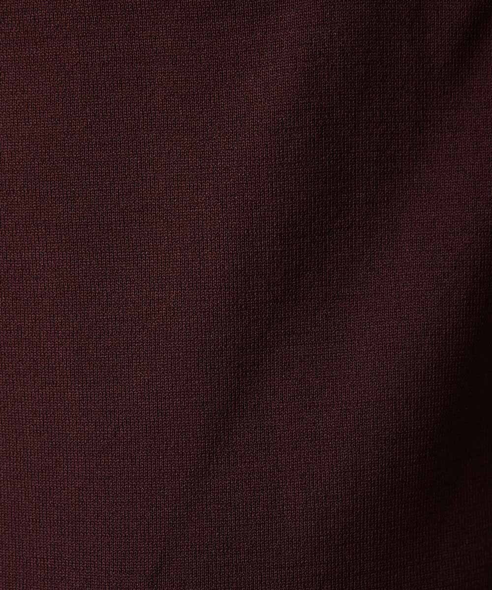 MNFAI54210 MICHEL KLEIN HOMME(ミッシェルクラン オム) 胸ポケット付きクルーネックニット パープル