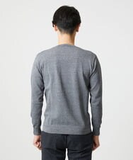 MNFAI54210 MICHEL KLEIN HOMME(ミッシェルクラン オム) 胸ポケット付きクルーネックニット グレー