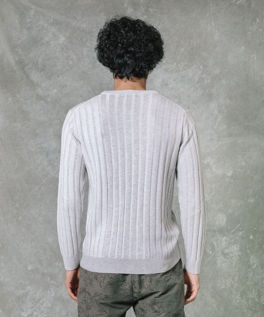 好評にて期間延長】 グラデーションＶネックニット KLEIN HOMME ミッシェルクランオム MICHEL トップス