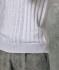 MNFAS01150 MICHEL KLEIN HOMME(ミッシェルクラン オム) グラデーションVネックニット ホワイト(90)