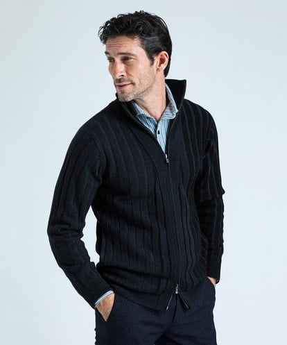 MNFAS03190 MICHEL KLEIN HOMME グラデーションカーディガン