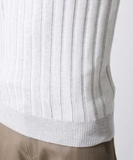 MNFAV01170 MICHEL KLEIN HOMME(ミッシェルクラン オム) グラデーションVネックニット ホワイト