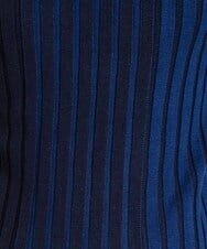 MNFAV02180 MICHEL KLEIN HOMME(ミッシェルクラン オム) グラデーションタートルネックニット ネイビー