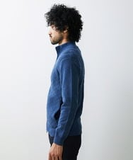 MNFAV05230 MICHEL KLEIN HOMME(ミッシェルクラン オム) ニットZIPアップカーディガン ライトブルー(50)