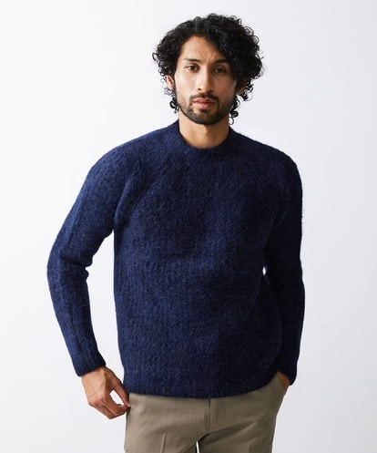 MNFAV07290  ウールブレンドクルーネックニット