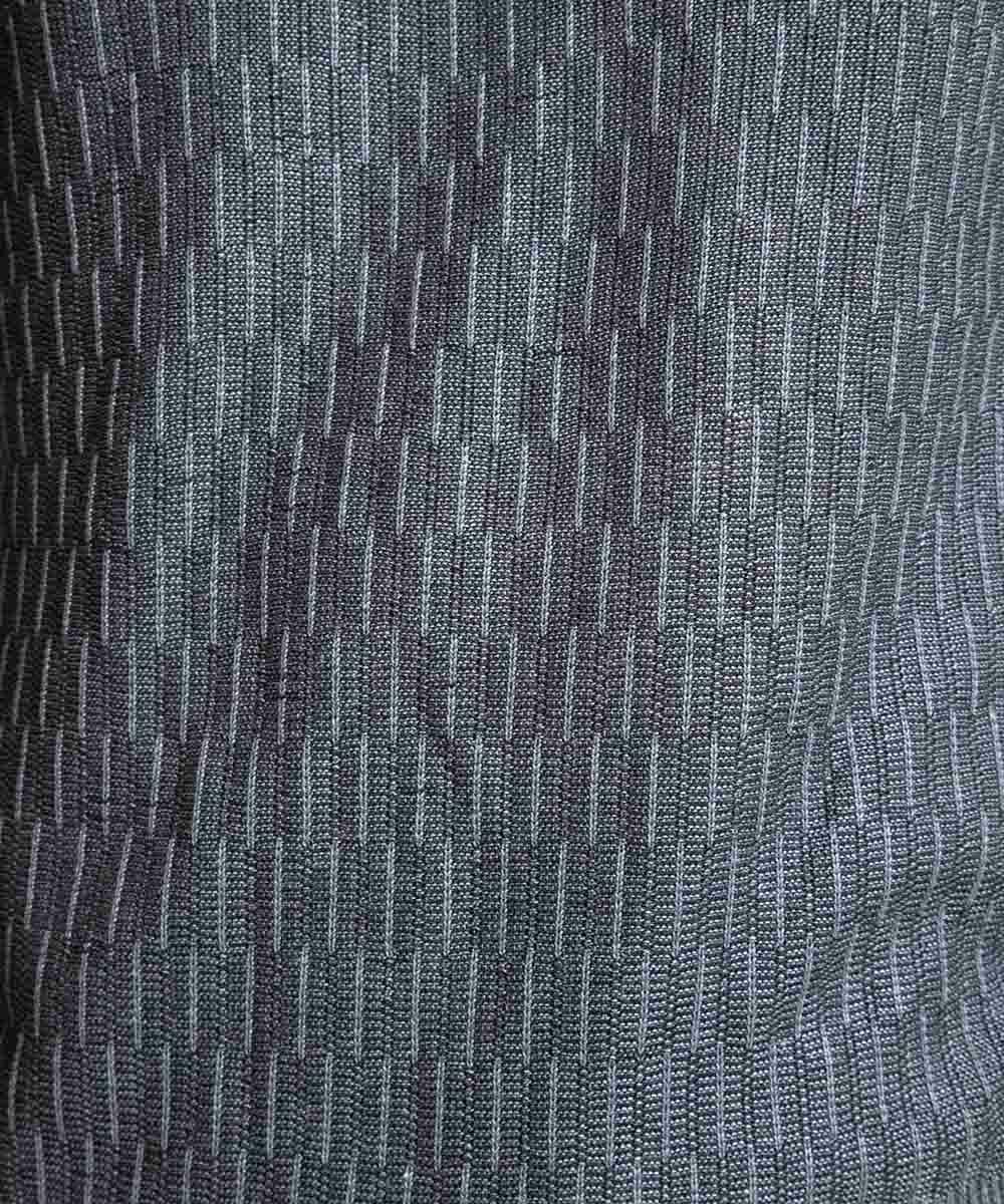 MNFAV11190 MICHEL KLEIN HOMME(ミッシェルクラン オム) 矢羽根柄 Vネックニット ダークグレー